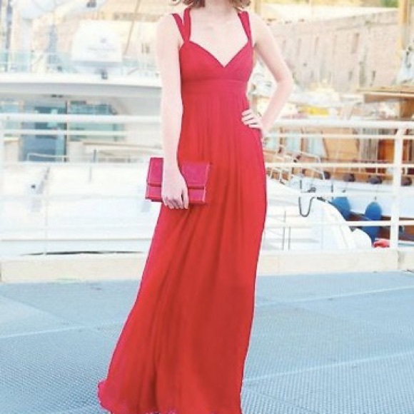 BCBGMaxazria Chiffon Dress